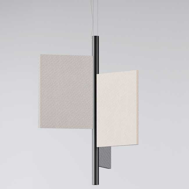 Trypta Acoustic Pendant by Luceplan USA