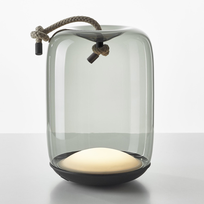 Knot Battery Portable Lamp by Brokis