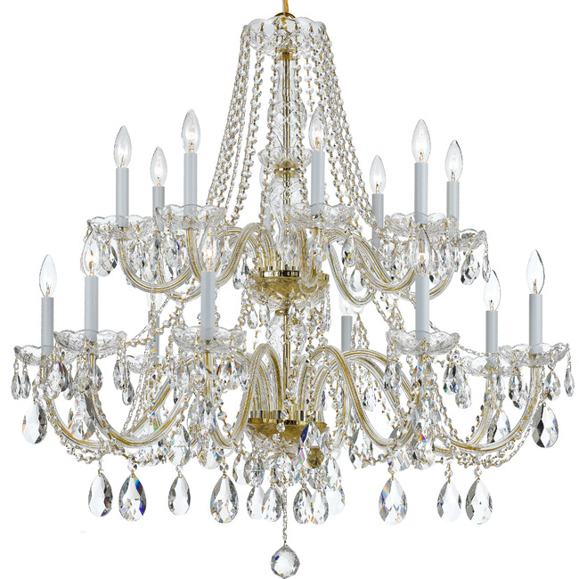 Traditional Crystal 1139 Chandelier by Crystorama