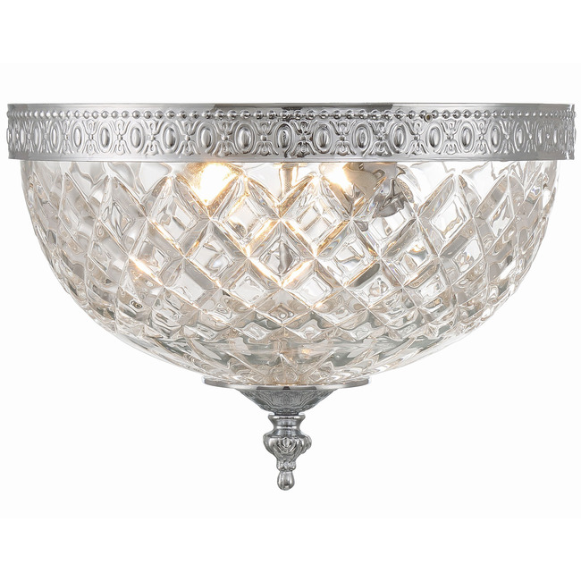 Crystorama Bowl Ceiling Light Fixture by Crystorama