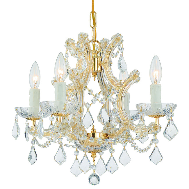 Maria Theresa Dish Chandelier by Crystorama