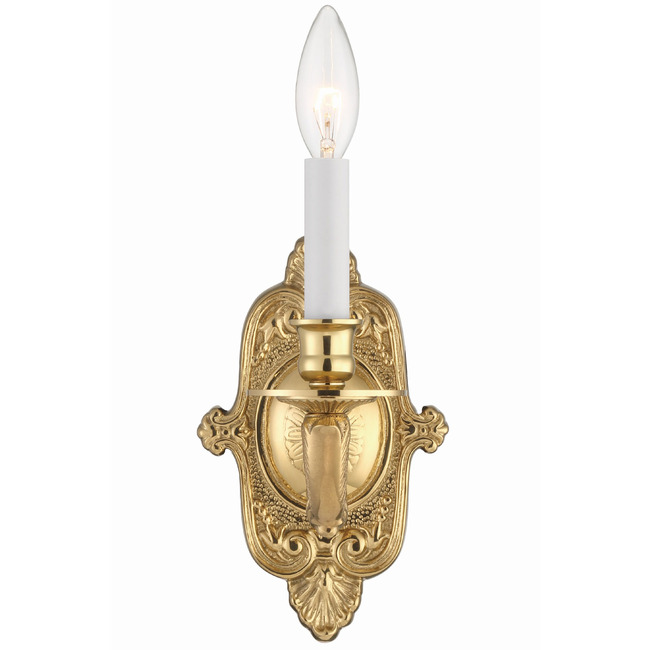 Crystorama Ornate Wall Sconce by Crystorama