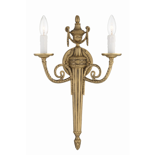 Crystorama Dual Wall Sconce by Crystorama