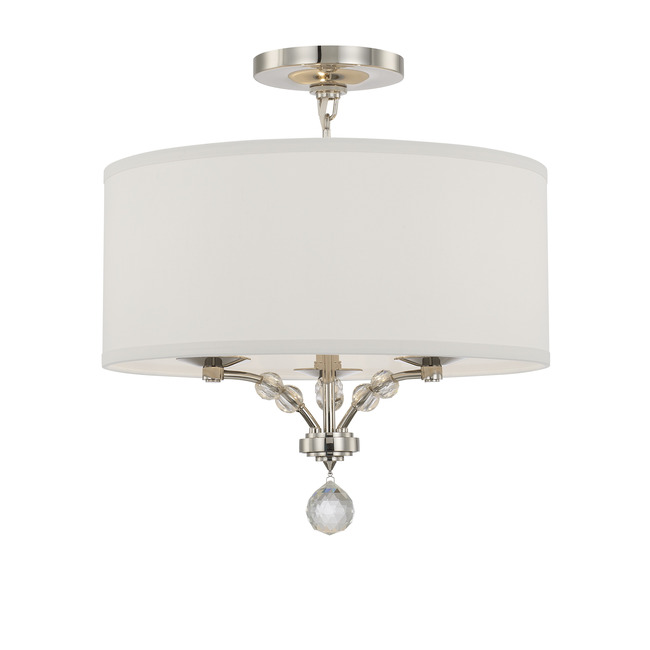 Mirage Semi Flush Ceiling Light by Crystorama