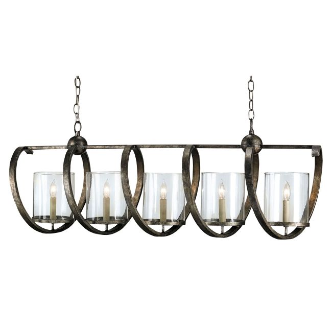 Maximus Rectangular Chandelier  by Currey and Company