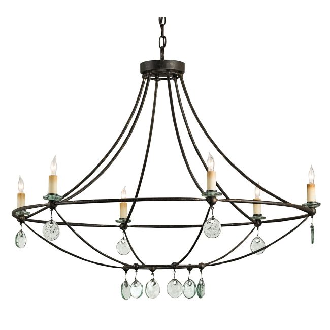 Novella Chandelier by Currey and Company