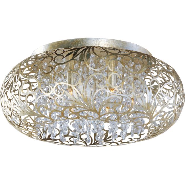Arabesque Oval Ceiling Flush Light by Maxim Lighting