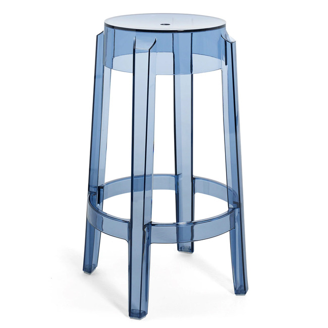 Kartell Charles GHOST Modern Bar Stool by Philippe Starck - Thumbnail 3