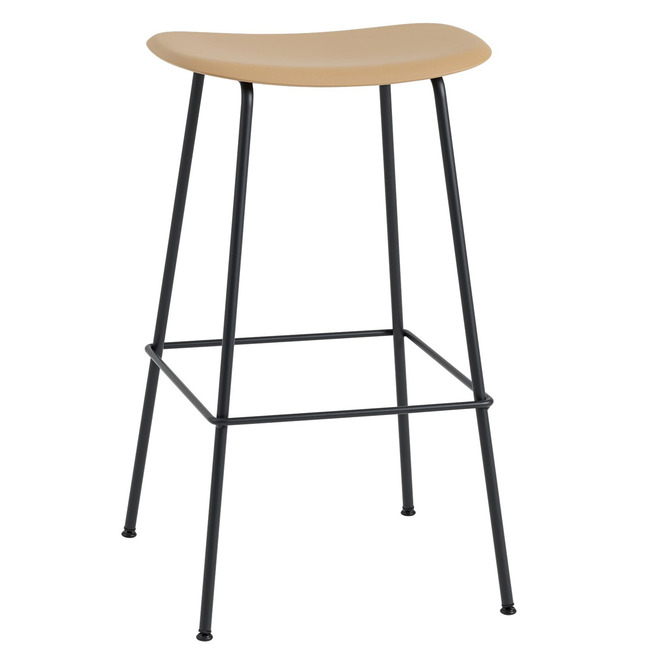Fiber Bar Stool Tube Base by Muuto