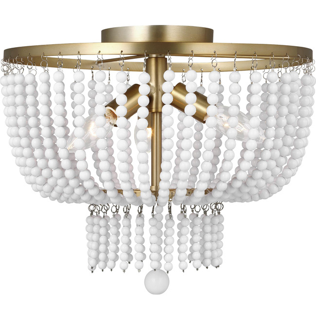 Jackie Semi Flush Ceiling Light by Visual Comfort Studio