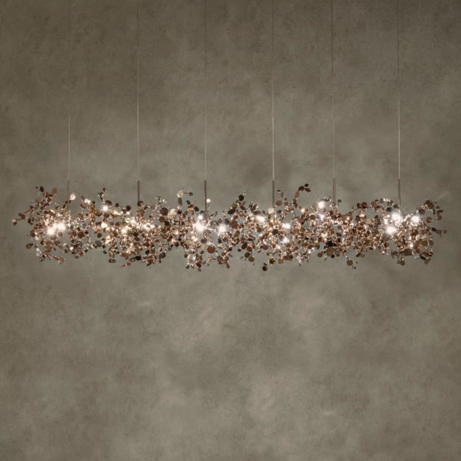 Argent Linear Chandelier by Terzani USA
