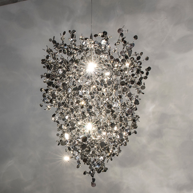 Argent Medium Chandelier by Terzani USA