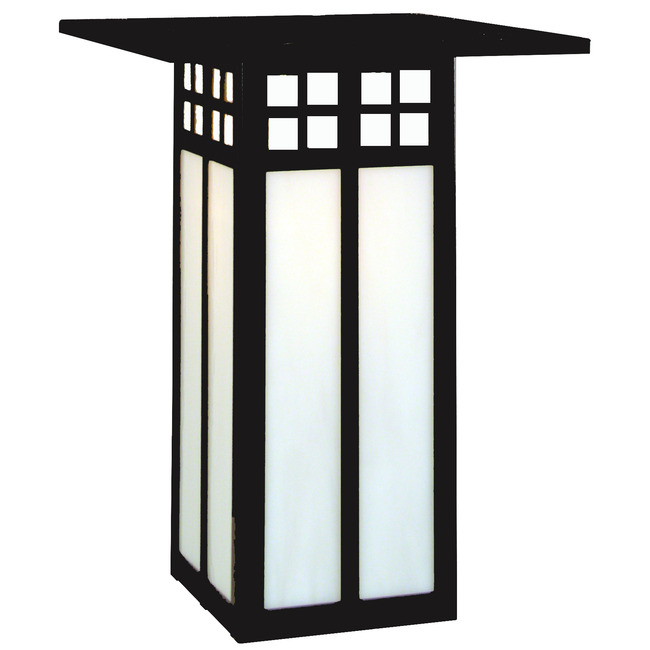 Glasgow Long Flush Outdoor Wall Sconce by Arroyo Craftsman