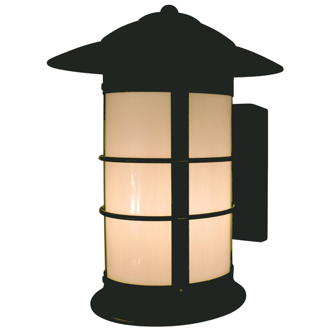 Newport Long Outdoor Wall Sconce by Arroyo Craftsman