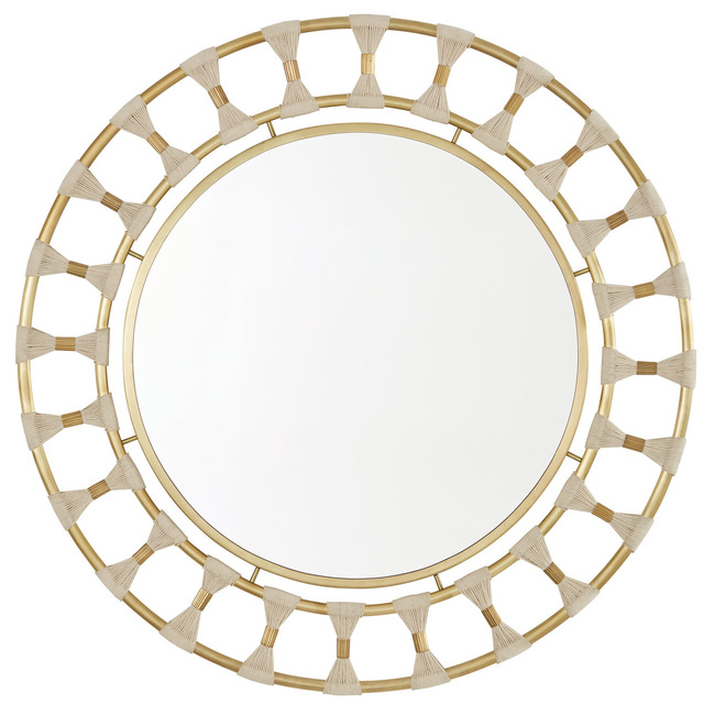 Pinched Rope Mirror by Capital Lighting
