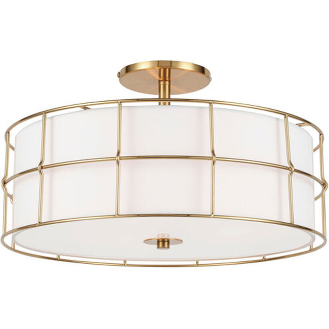 Alcala Semi-Flush Ceiling Light by Dainolite