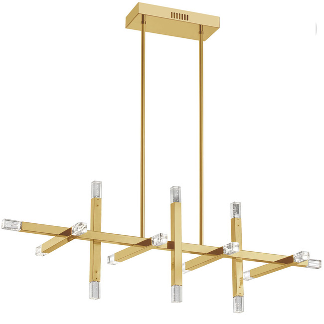 Francesca Linear Chandelier by Dainolite