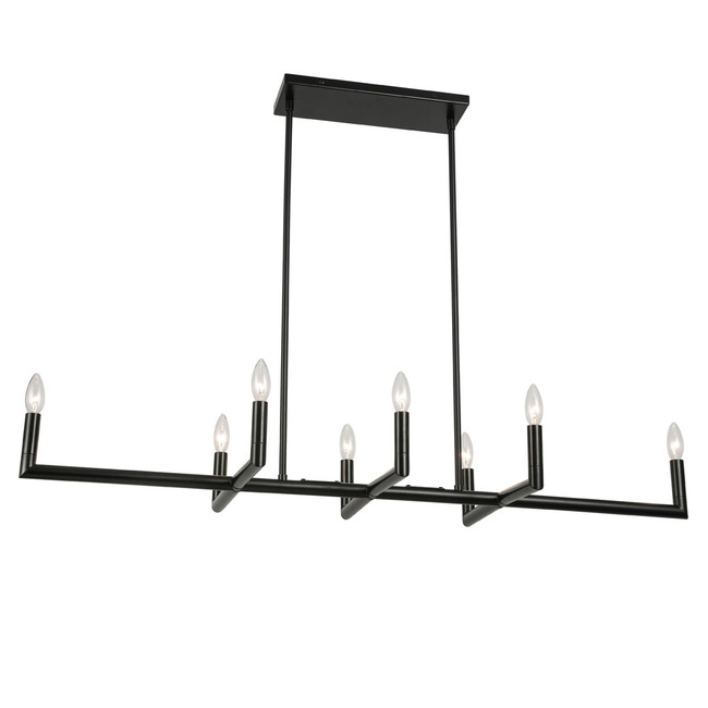 Nora Linear Chandelier by Dainolite