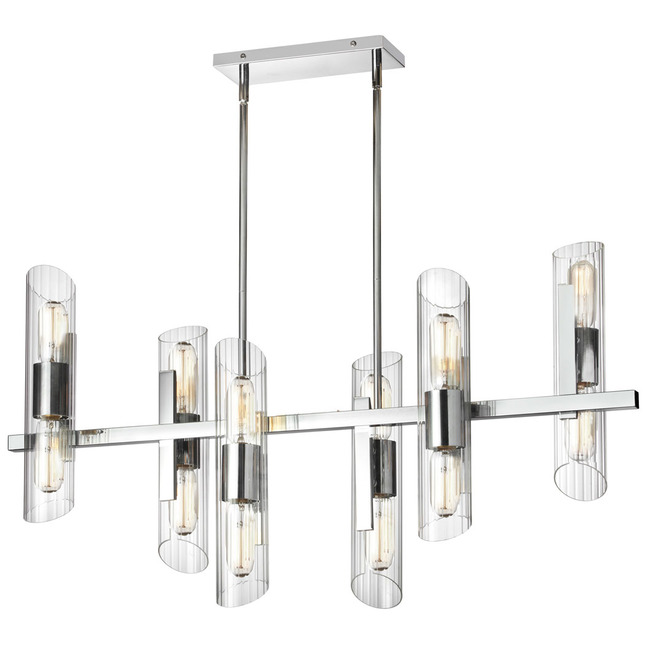Samantha Linear Chandelier by Dainolite