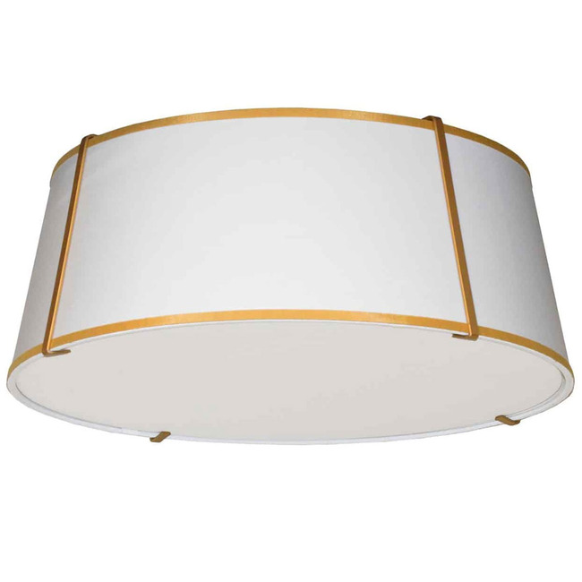 Trapezoid Tapered Flush / Semi-Flush Ceiling Light by Dainolite