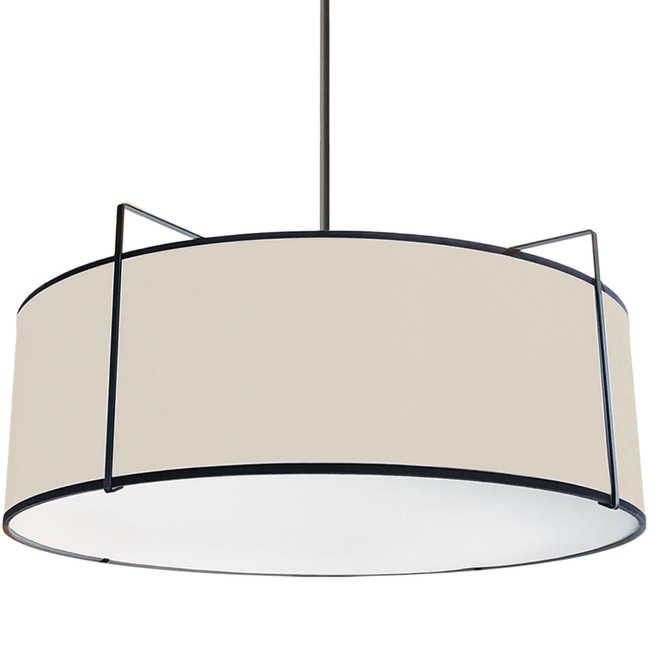Trapezoid Drum Pendant by Dainolite