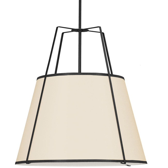 Trapezoid Large Tapered Pendant by Dainolite