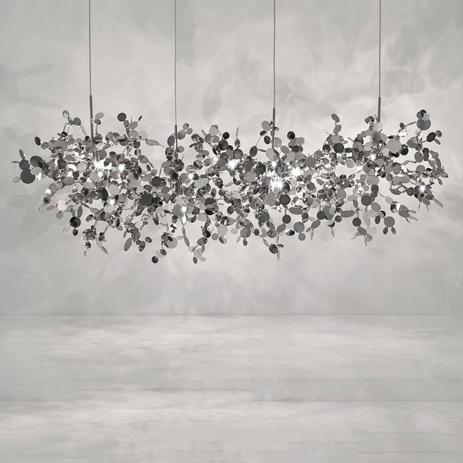 Argent Linear Chandelier  by Terzani USA