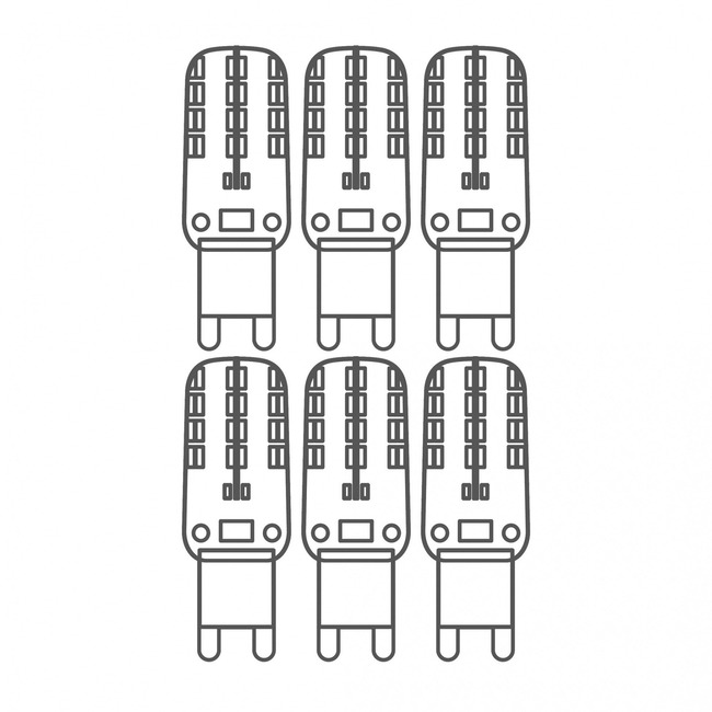 Nemo G9 LED Kit 120V 6-Pack by Nemo