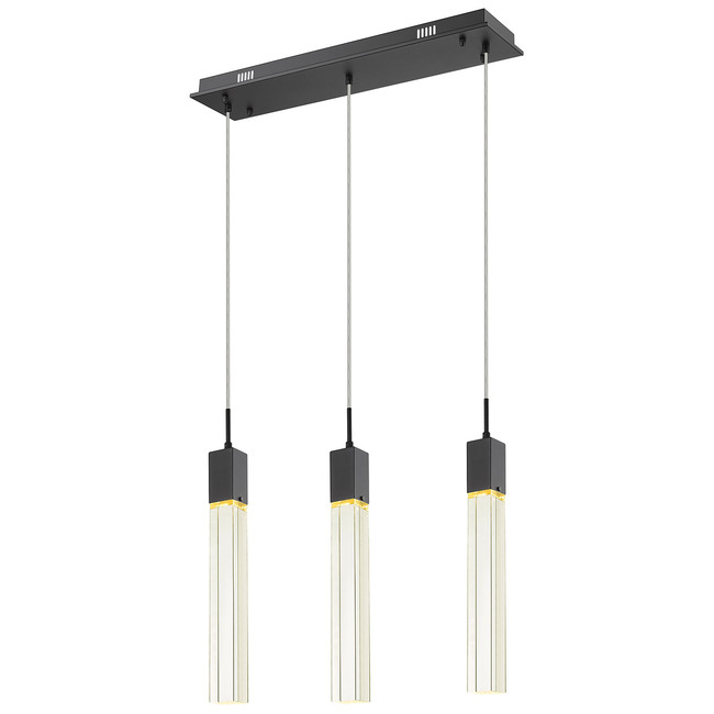 Glacier Linear Multi Light Pendant by Avenue Lighting