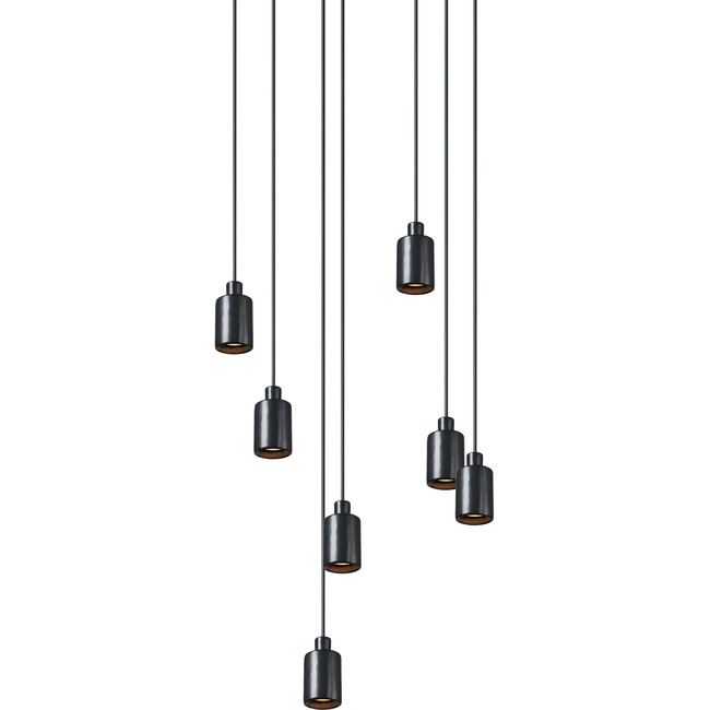 Can Round Multi Light Pendant by David Pompa