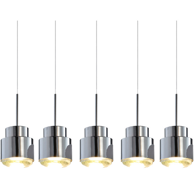 Cupallo Linear Multi Light Pendant by David Pompa