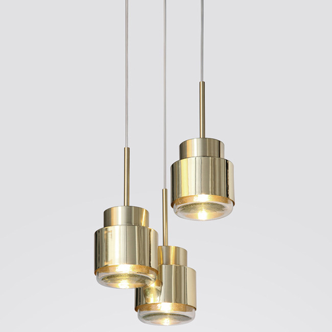 Cupallo Round Multi Light Pendant by David Pompa