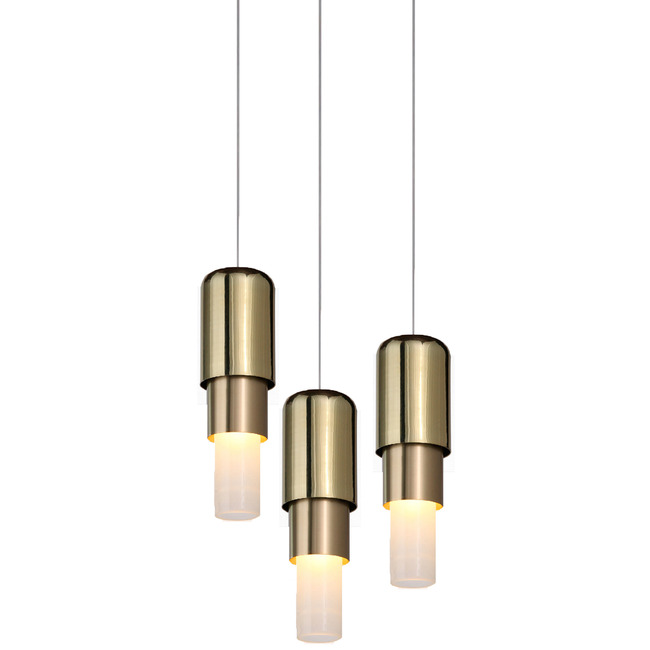 Mingo Round Multi-Light Chandelier by David Pompa