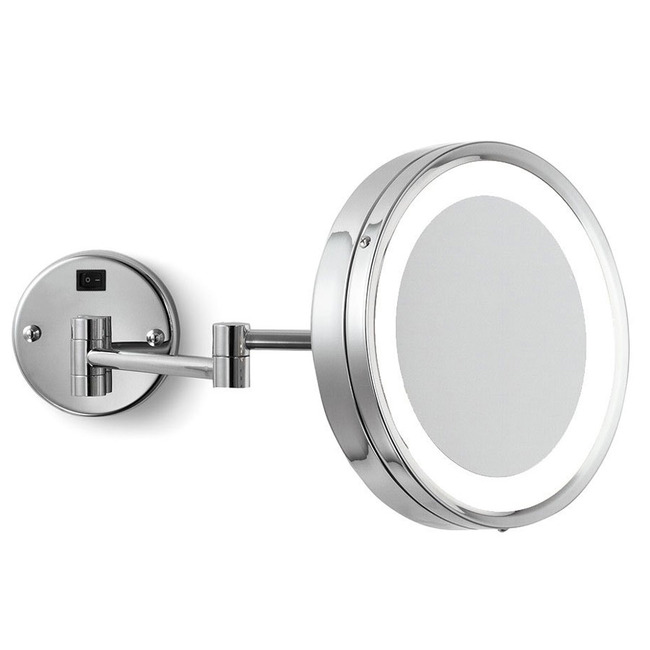 Blush Wall Mount Makeup Mirror by Electric Mirror