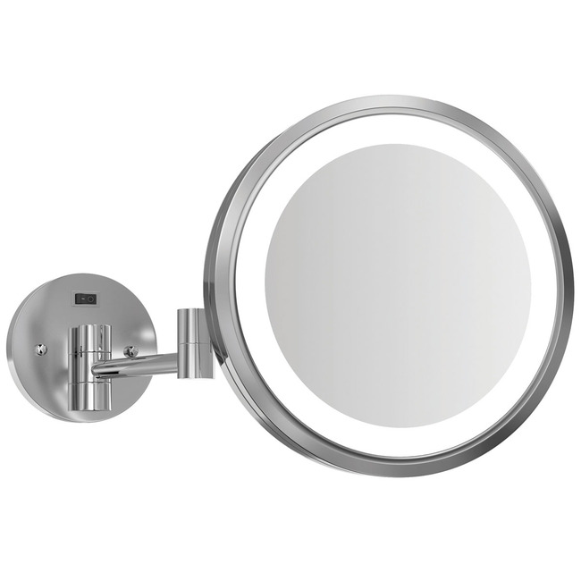 Blush Wall Mount Makeup Mirror by Electric Mirror