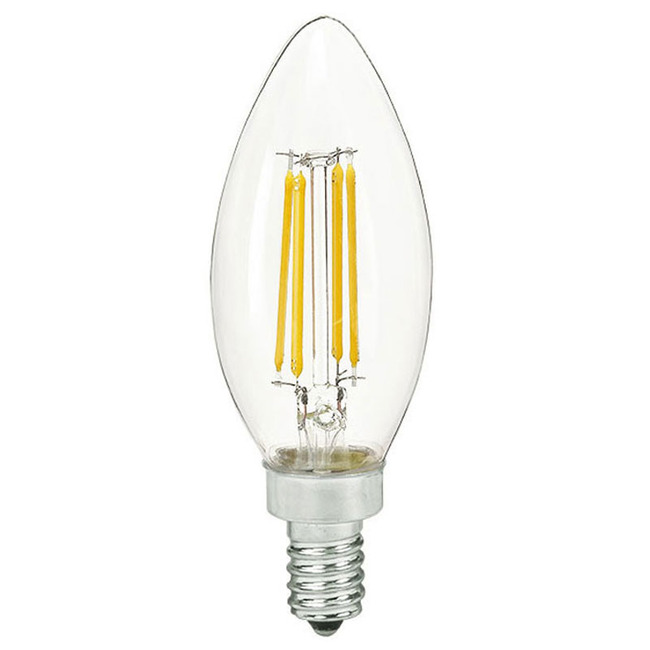 B11 Candelabra Base 5.5W 120V 2700K 92CRI 6-PACK by Green Creative