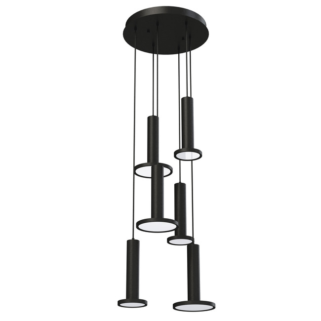 Luna Round Multi-Light Pendant by AFX