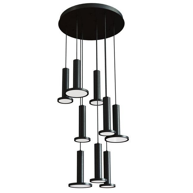 Luna Round Multi-Light Pendant by AFX