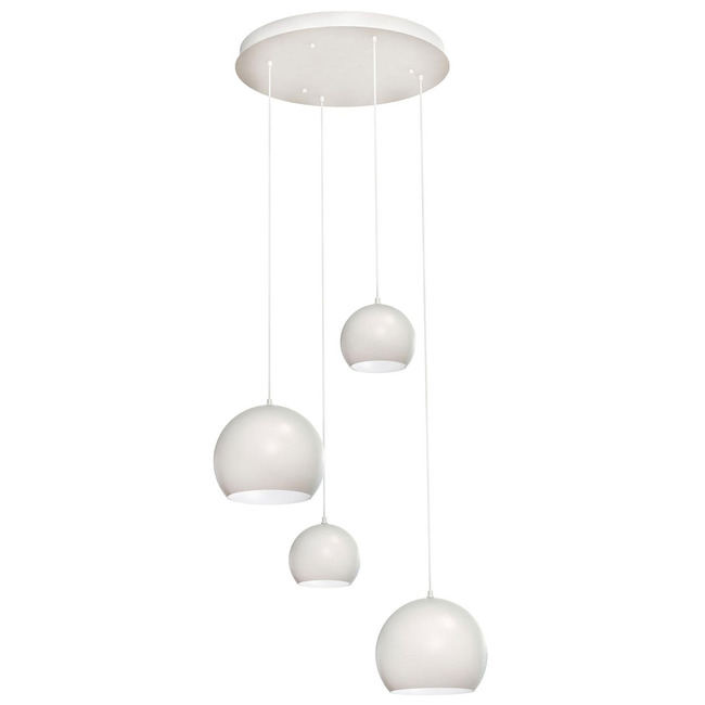 Roxy Multi-Light Round Pendant by AFX