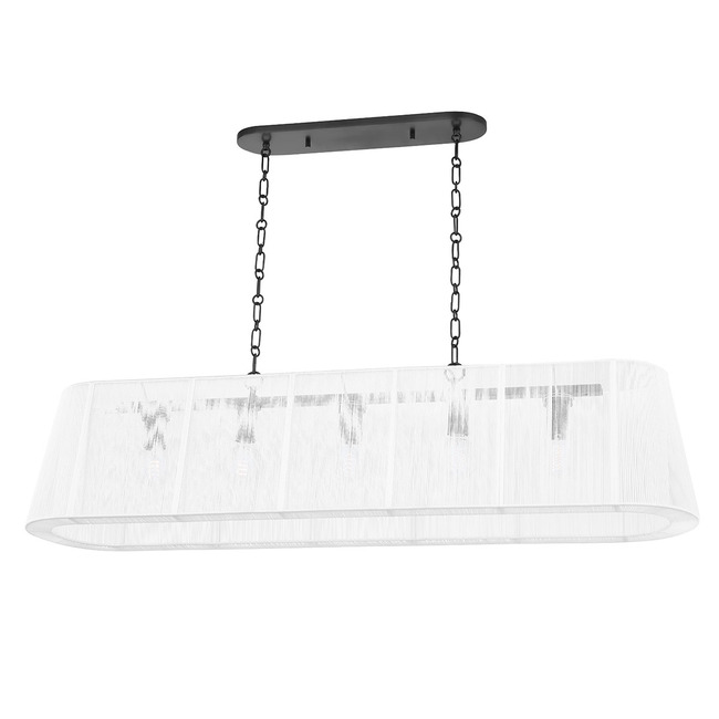 Verona Beach Linear Chandelier by Hudson Valley Lighting