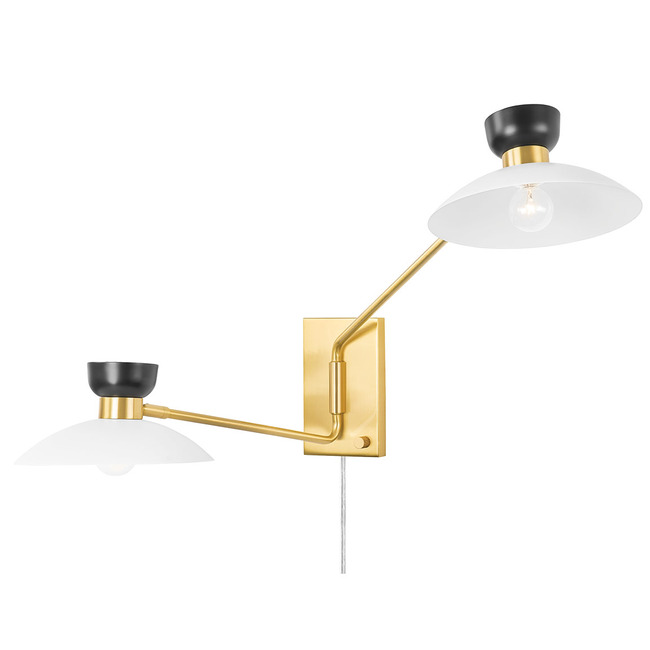 Whitley Plug-In Wall Sconce by Mitzi