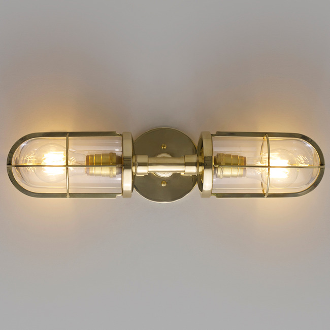Weatherproof Ship Double Wall Sconce by Original BTC