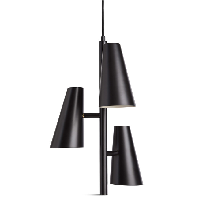 Cono Trio Pendant by Woud Design