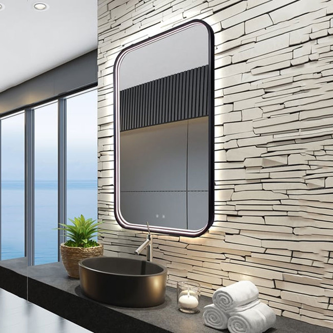 Eminence Lighted Mirror by Electric Mirror