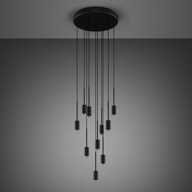 Exhaust Cascade Multi Light Pendant by Buster + Punch