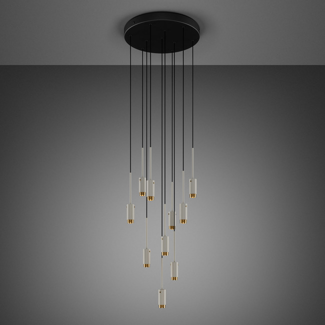 Exhaust Cascade Multi Light Pendant by Buster + Punch