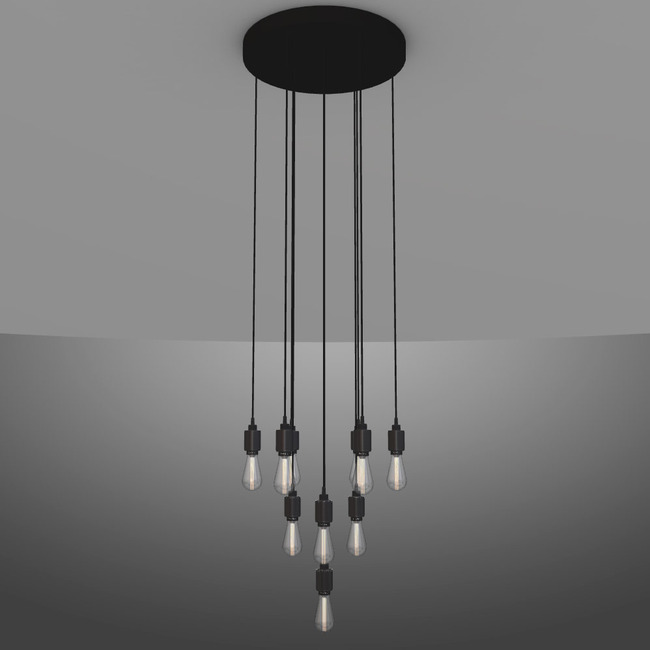 Heavy Metal Classic Multi Light Pendant by Buster + Punch