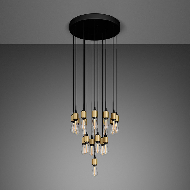 Heavy Metal Classic Multi Light Pendant by Buster + Punch
