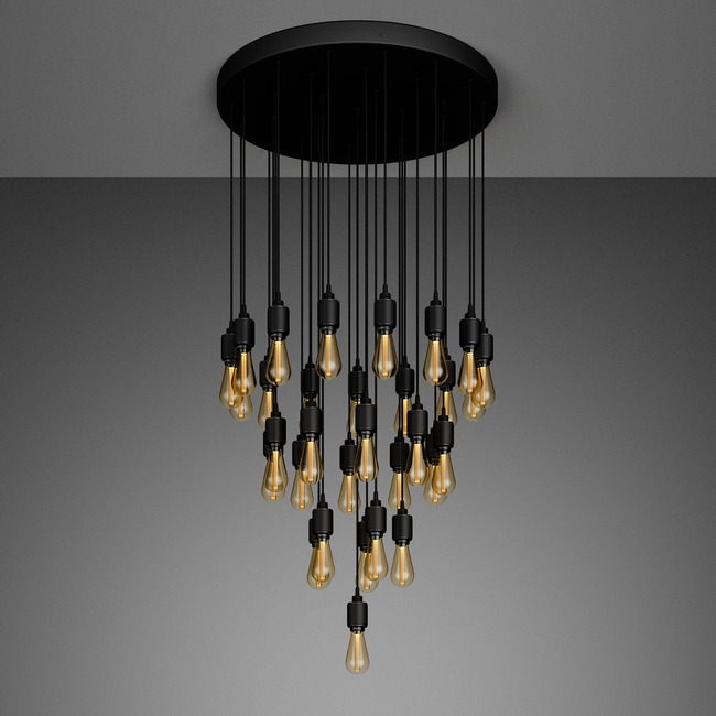 Heavy Metal Classic Multi Light Pendant by Buster + Punch