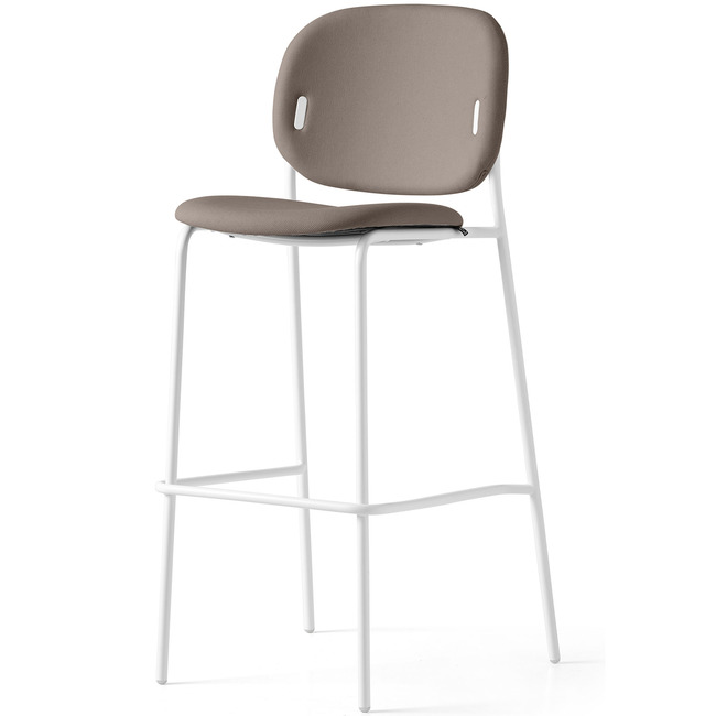 Yo! Upholstered Bar Stool by Connubia